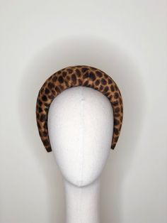 FREE XMAS GIFT PACKAGING PLEASE MARK AS GIFT WHEN CHECK OUT.  Leopard print and headband -- The AW19 Hottest 2 trends in 1 ! It is hand made in London, in high end European melasine rabbit fur felt, with wires inside to support its shape. . Available in one colour above, special colour by request. One size fits all head shapes, you can adjust the tightness by gently bending the wire inside.  Available now, special colours please allow 10 working days for this style. Made to order.  special colours please allow 5 working days for this style.Please email via info@yuanli.london for special request.  Please note, we try our best to describe and photography the product, but the colour on screen can be slightly different in real life due to monitor and light.  One size. THIS LISTING IS ONLY FOR Leopard Print Headband, Summer Straw Hat, Halo Headband, Felt Animal, Church Dress, Hand Felted, Head Shapes, Wool Hat, Rabbit Fur