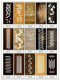 the different types and sizes of decorative wall panels