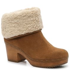 Crown Vintage Seloina Cognac Suede Bootie Color: Cognac Can Also Be Worn With Cuff Up Cute Winter Boots, Duck Shoes, Crown Vintage, Winter Shoes For Women, Black Suede Booties, Vintage Suede, Vintage Boots, Duck Boots, Womens Ankle Boots