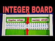 an interactive board with two arrows pointing in different directions and the words negative, positive, negative