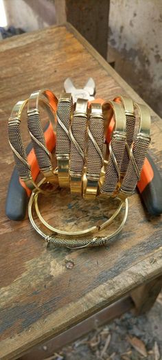 This are adjustable unisex bracelets measuring approximate 3 inches diameter which is bendable to fit small and large wrists. Copper Bracelets, Beaded Sandals, Brass Bracelet, Maasai, Unisex Bracelets, Brass Necklace, Copper Bracelet, Oct 31, Jewelry Wholesale