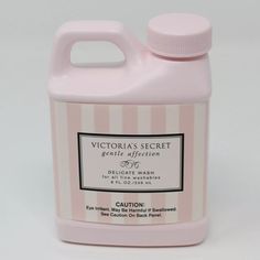 Victoria's Secret Gentle Affection Delicate Wash 8 oz. NEW | eBay Old Victoria Secret, Girly Wishlist, Self Care Essentials, Skincare Bag, Pilates Princess, A Seal, Bath And Body Care, Pink Girly Things, Baby Oil