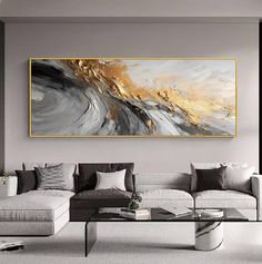 Amazon.com: Black and White Abstract Canavas Wall Art Large for Living Room-Gold Framed 3D Textured Artwork for Office-Hand Painted Oil Painting on Canvas for Bedroom Home Decoration 24x56 inches: Paintings Canvas For Bedroom, Gold Abstract Painting, Bedroom Canvas, Abstract Canvas Wall Art, Wall Art Large, Abstract Wall Decor, Decorating With Pictures, Textured Artwork, Yellow Painting