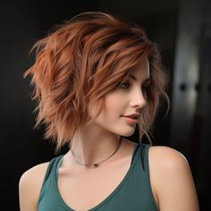 Short Hair Long Bangs, Choppy Layered Haircuts, Short Textured Hair, Short Hairstyles Over 50, Short Choppy Haircuts, Short Spiked Hair, Wavy Wedding Hair, Funky Short Hair, Choppy Layers