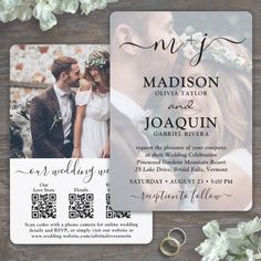 a wedding card with an image of two people kissing and the words mr and mrs on it