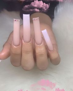 Xl Simple Acrylic Nails, Marble French Nails, Nails Marble, Nails Salon, Simple Acrylic Nails, Dope Nail Designs