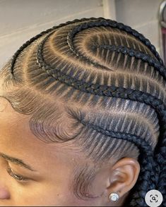 Corn Row Braids Black Women Natural Hair, Simple Cornrow Ideas Natural Hair, 6 Cornrow Braids, 6 Cornrows Braids Black Women, 8 Cornrows, Cornrows Hairstyles For Black Women, Cornrows With Natural Hair Only, Straight Back Braids Cornrows Hairstyles, Natural Twist Styles