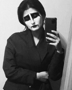 Black Metal Makeup, Corpse Paint Black Metal, Corpse Makeup, Metal Makeup, Painted Shorts, Paint Inspo, Heavy Metal Fashion, Inspo Makeup