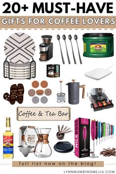 20+ Gorgeous Amazon Gifts For Coffee Lovers - Lynn Mumbing Mejia - Perfect Christmas Gift Guide! Coffee Reading, Coffee Ritual, Unique Gadgets, Tea Bar, Coffee Experience, Gifts For Coffee Lovers, Coffee Makers, Coffee Enthusiast