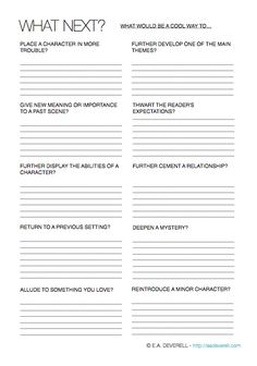 what next? printable worksheet for kids and adults to help with reading