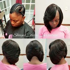 Birthday and wedding Sew In Bob Hairstyles, Weave Bob Hairstyles, Weave Bob, Quick Weave Styles, Black Bob Hairstyles, Bob Weave, Bob Hair Styles, Quick Weaves