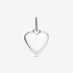 Show them the shape of your heart with the enduring symbol of love. This pendant can be engraved with your own special message. Crafted from sterling silver, our heart pendant is perfect for giving a voice to how you feel. This Pandora piece is all about self-expression: choose to keep it blank and let the symbol speak for itself or engrave the front, the back or both. Pandora Engraving is only available in select stores and markets. - Pandora Engravable Heart Tag Pendant - Sterling silver Pandora Engraving, Pearl Diamond Jewelry, Symbol Of Love, Gold Armband, Heart Tag, Solid Gold Necklace, Solid Gold Earrings, Charm Rings, Gifts For Sister