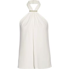 Jason Wu Embellished stretch-cady halterneck top (20 435 UAH) ❤ liked on Polyvore featuring tops, ivory, ivory top, tie halter top, jason wu, white top and embellished tops Halter Neck Tops, Tie Halter Top, White Halter Top, Halterneck Top, Top Halter, Ivory Tops, Embellished Top, Halter Neck Top, Stretch Top