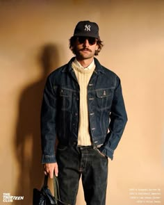 #menswear #streetwear #outfitinspo #menfashion #vintagestyle Men Western Outfits, 80s Mens Outfits, Autumn Casual Outfits, Jean Jacket Outfits Men, Outdoorsmen Style, Grandpa Fashion, Japanese Street Fashion Men, Men Streetwear Fashion, Menswear Streetwear