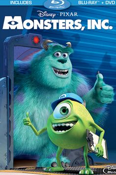 monsters, inc on blu - ray