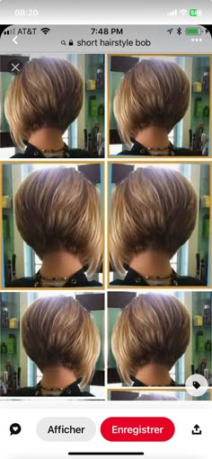 Short Stacked Bob Haircut, Short Stacked Bob, Short Stacked Hair, Short Stacked Bob Haircuts, Bob Haircut Ideas, Stacked Haircuts, Angled Bob Hairstyles