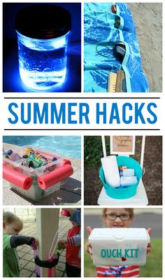 summer hacks are great for kids to use in the pool or on the beach