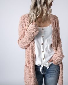 Cute Fall Outfits Casual, Blush Cardigan, Casual Chic Fall Outfits, Casual Chic Fall, Fall Outfits Casual, Boho Fall Outfits, Clothes Board, Stil Boho, Chic Fall Outfits