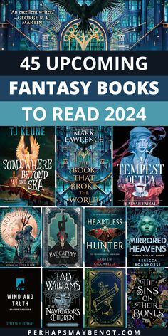 the cover for fantasy books to read in 2021