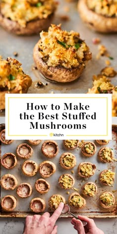 how to make the best stuffed mushrooms