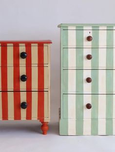 From crocheted sets to beach umbrellas, Jessie's seeing stripes. Discover her curated list of favorites in the classic pattern now. Antique Chest Of Drawers, Nursery Room Inspiration, Antique Chest, Painted Dresser, Flipping Furniture, Interior Inspo, Girl Room, Furniture Makeover, Chest Of Drawers