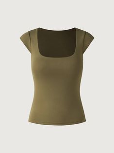 Cap Sleeve Square Neck Brami Top – OGLmove Brami Top, Neck Fan, Cap Sleeve, Square Neck, Cap Sleeves, Halloween Costumes, Shopping Outfit, Tank Top, Crop Tops