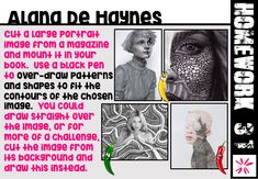 an advertisement with pictures of people in black and white, including the words aloh de hyves