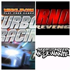 two video game titles for turbo racing and turbo racing