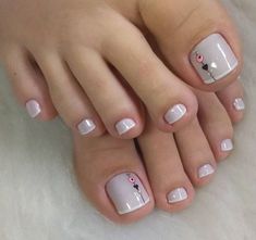 Pedicure Nail Designs, Toes Nails, Toe Nail Color, Nail Painting, Summer Toe Nails, Pedicure Designs, Cute Toe Nails