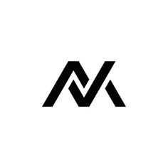 the letter m is made up of two intersecting lines, and it appears to be black