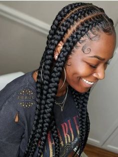 Lemonade Braids Hairstyles, Twisted Hair, Goddess Braids Hairstyles, African Hair Braiding Styles, Box Braids Hairstyles For Black Women, Braids Hairstyles Pictures