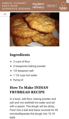 Food For A Gathering, Frybread Native American, Fry Bread Recipe Native Americans, Fried Bread Recipes, Indian Taco Recipes, Easy Fry Bread Recipe, Indian Fried Bread Recipe