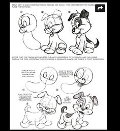 the stages of drawing cartoon characters from walt and mickey mouse's character sheet to person