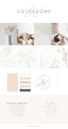 Neutral Brand Board New Website Design, Feminine Website Design, Feminine Website, Identity Design Inspiration, Modern Website Design, Luxury Branding Design, Women In Business, Brand Kit