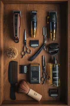 Barbershop Product Display, Barbershop Instagram Feed, Black Barbershop Aesthetic, Barber Accessories, Barber Equipment