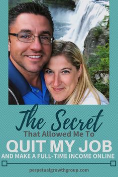 the secret that allowed me to quit my job and make a full - time income online