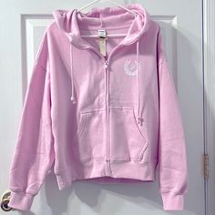 - Nwt - Color: Light Pink - Size: Xs Runs Like Size S - Style: Slouchy And Comfy - Fabric: 76% Cotton, 24% Polyester Victoria Secret Clothing Outfits, Pink Cute Clothes, Pink Victoria Secret Clothes, Victoria Secret Clothing, Pink Sweatsuit, Coquette Clothes, Pink Tracksuit, Light Pink Hoodie, Pink Outfits Victoria Secret