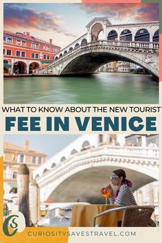 venice italy with text overlaying what to know about the new tourist fee in venice