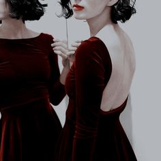 Sukienki Maksi, Audrey Horne, Red Drapes, Look Formal, Mini Skater Dress, Mode Vintage, Looks Style, Mode Inspiration, The Mirror