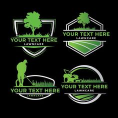 Lawn Service Logo Design, Lawn Logo Design, Landscape Logo Design, Gardening Logo, Lawn Care Logo, Handyman Logo, Landscaping Logo, Landscape Logo, Lawn Care Business