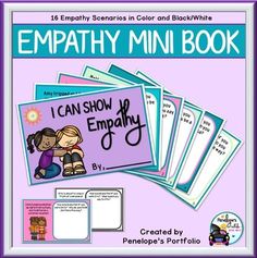 an empathy mini book with the words i can show it's empty