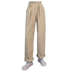 Casual Outfit Cord Pants Effortlessly elevate your wardrobe with our Casual Outfit Cord Pants. Crafted from high-quality corduroy, these pants offer a comfortable and stylish option for any occasion. With their versatile design and elegant tone, they are perfect for adding a touch of sophistication to your daily look. Size:• S: Waist: 58cm/ 22.8 in. Hips: 98cm/ 38.6 in. Length: 99cm/ 38.9 in• M: Waist: 62cm/ 24.4 in. Hips: 98cm/ 38.6 in. Length: 100cm/ 39.4 in• L: Waist: 66cm/ 26.0 in. Hips: 102cm/ 40.2 in. Length: 101cm/ 39.8 inMaterial: Corduroy Kawaii Swimsuit, Cord Pants, Dark Academia Clothing, Aesthetic Dark Academia, Cords Pants, Cottagecore Fashion, Kawaii Dress, Maid Dress, Princess Style