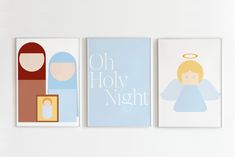 ✨ Buy 3+ items and SAVE on your order! ✨  Instantly give your wall decor a Christmas refresh for the holiday season with this minimalist Nativity Art print Bundle. Printable wall art saves you time and is a quick and budget-friendly alternative to traditional wall decor. Downloadable art is the easiest way to make your home, room or doom unique to you! Plus they make great gifts for Friends and family. After downloading your print I recommend printing it on thick paper or cardboard for the best quality, this can be done at home or with the help of your local printing shop WHAT YOU GET  5 different-sized prints - Instantly download, print and frame this digital print. CUSTOMIZATION Love this print but looking to add some color or a different size? Contact me today for personalized options. Minimalist Nativity, Christmas Decor Minimalist, Kids Christmas Decor, Nativity Art, Christmas Art Print, Traditional Wall Decor, Christmas Decorations For Kids, Oh Holy Night, Christmas Wall Art