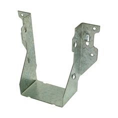 a metal bracket on a white background