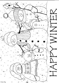 a black and white drawing of two people on a rock with the words happy winter