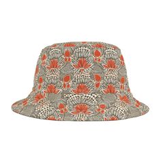 First, it protected fishermen from rain in the 1900s. Now, the personalized bucket hat is making its way to the very top of fashion picks for all ages. Choose the seam lines, add your zaniest designs and patterns on the bucket hat and make a modern wardrobe staple come to life.  .: Material: 100% polyester .: Available in 2 sizes .: Two stitching color options to pick from .: Sewn-in label .: Made in USA Retro Bucket Hat With Curved Brim For Festivals, Retro Curved Brim Bucket Hat For Festivals, Retro Festival Bucket Hat With Curved Brim, Retro Bucket Hat For Festival, Summer Fishing Bucket Hat With Short Brim, Retro Beach Bucket Hat With Short Brim, Retro Short Brim Bucket Hat For Beach, Retro Short Brim Bucket Hat For The Beach, Adjustable Outdoor Bucket Sun Hat