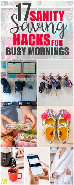 17 Morning-Routine Hacks Every Parent Should Know Morning Hacks, Life Hacks Every Girl Should Know, Hacks Every Girl Should Know, Parenting Plan, Nursing Tips, The Krazy Coupon Lady, Life Hacks For School, Busy Parents, Sewing Art