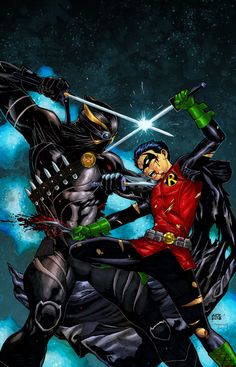 Talon vs Robin by Ace Continuado and Raymond Lee Batman Villians, Nite Owl, Son Of Batman, Raymond Lee, Bat Boys