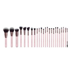 Complete your glam look with BEAUTY CREATIONS Brush Set Collection! 🌟 This 24 piece set has everything you need to apply, blend, and perfect your makeup. Made with ultra-soft, durable bristles that are gentle on your skin, this set is perfect for beginners and pros alike. 💄 Take it on-the-go with its matching carrying case. ✨ 24pcs Brush Set Details: Synthetic Hair Wood Handle Aluminum Ferrule Set Includes: #1 - DELUXE FACE BRUSH #2 - LARGE TAPER POWDER #3 - DELUXE FOUNDATION #4 - BLUSH BRUSH Shimmer Body Lotion, Beauty Blenders, Tint Lipstick, Highlighter Brush, Cream Contour, Makeup Wipes, New Cosmetics, Lashes Beauty, Beauty Creations