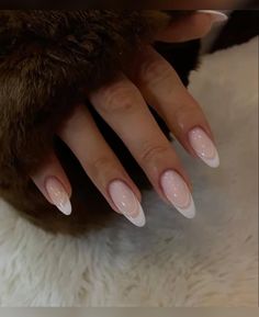 Simple Gel X Nails Almond, Nails For Bachelorette, Bachelorette Nails The Bride, Classy Almond Nails Ideas, Bachelorette Nails